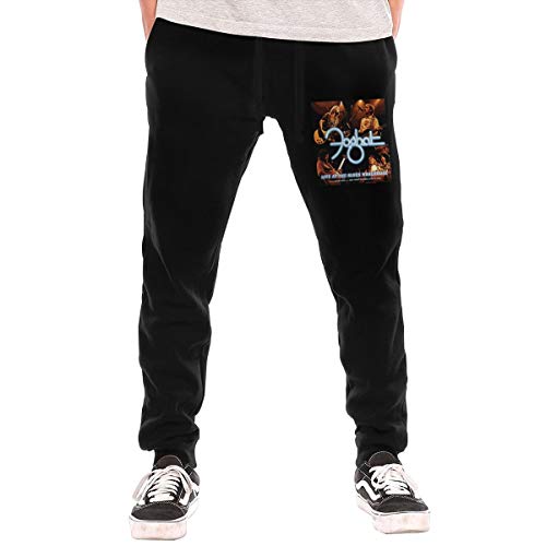 Pantalon de course à pied contre le froid pour homme Foghat noir en polaire isolante taille XXL