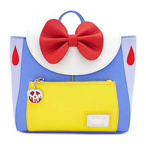 Loungefly x Disney Snow White Cosplay Mini Backpack (One Size, Multicolored)