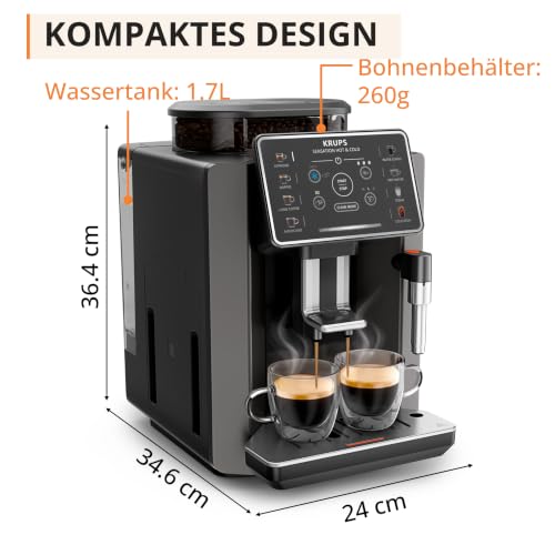 KRUPS Sensation Hot & Cold Fully Automatic Coffee Machi...