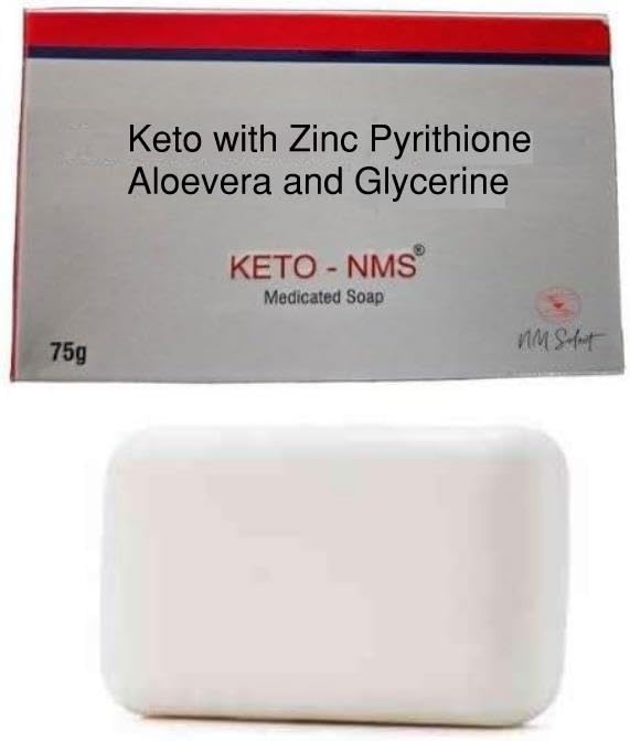 Anti Fungal & Anti Bacterial 2% Soap For Intensive Fungal Infections of The Skin | Helps Wash Away Ringworm, Jock Itch, Dry Skin, Dandruff, Acne | 75g