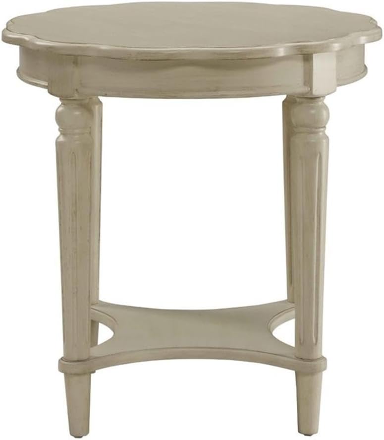 Acme Fordon End Table in Antique White