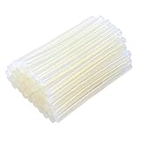 hengmei 2kg di 100 pezzi colla a caldo bastoni trasparente 11x200mm per riparazioni fai da te, hobby, bricolage