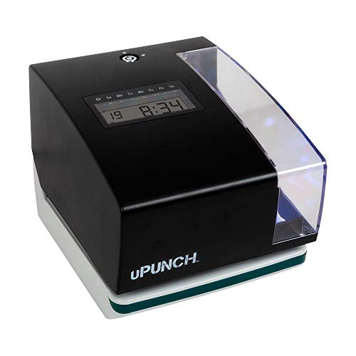 image for uPunch CR1000 Digital Time Clock and Date Stamp for Small Business: Co
