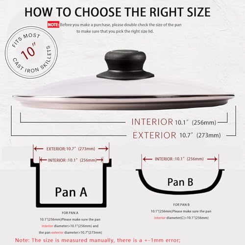 10 Inch Pan Lid 10
