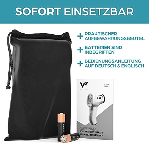 Stirnthermometer Volvion V7 für kontaktlose Fiebermessung