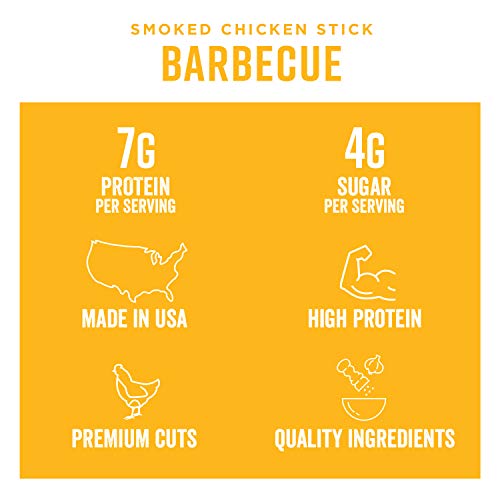 Chef's Cut Real Snack Chicken Barbecue Sticks, 1 Ounce (16 Count) #TOP1