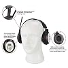 Retekess TR101 FM Headphone Radio,Hearing Test Headphones,3.5MM AUX Jack Compatible with Phones,Computers and Tablets,Suitable for School,Travel,Conferences,Training (10 Packs)