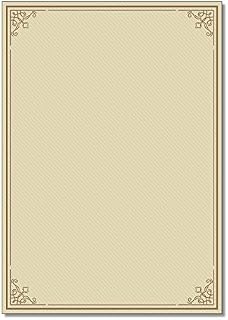 Prestige A4 Certificate Paper - Print Your own Certificates - 160gsm Laser/Inkjet Paper - 25 Sheets per Pack