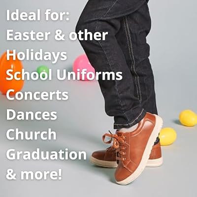 Deer Stags Boys Kane Fashion Sneakers Casual and Formal Lace up Dress Shoes