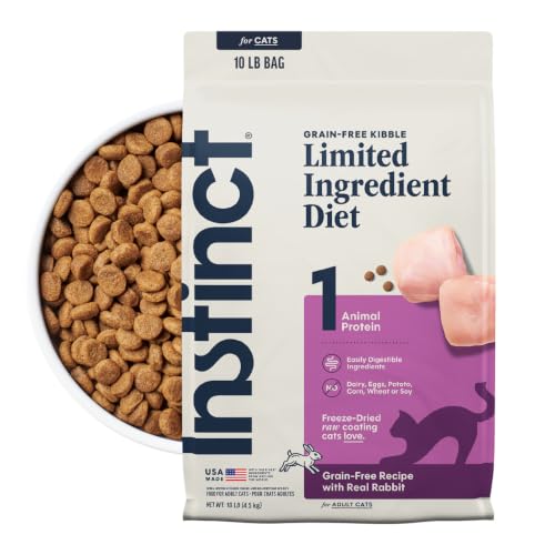 Image of Instinct Limited Ingredient Diet Dry Cat Food, Real Rabbit, 10 lb. Bag