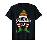 Elf Family Group Navidad Oficina Navidad Elfo Familia Coincidencia Librera Elf Camiseta