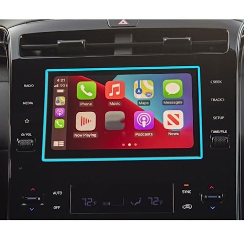 Film protection GPS Hyundai Tucson : finies les rayures sur l'écran LCD 8" 2022