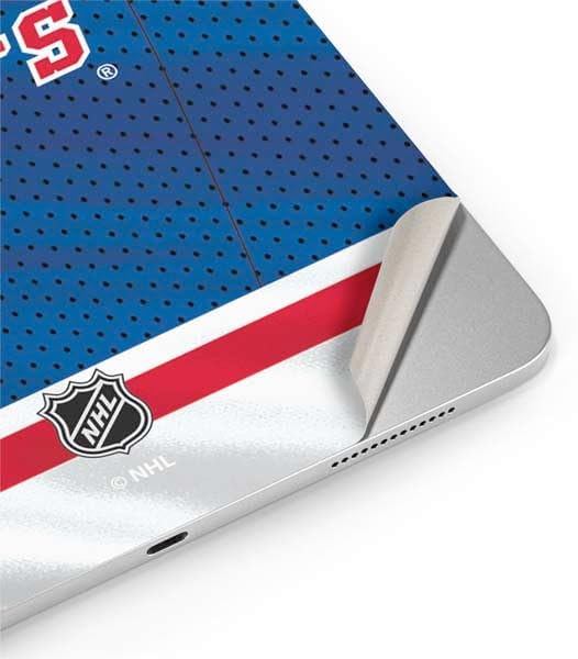 Skinit Decal Tablet Skin Compatible with iPad 11th Gen (2025) - Officially Licensed NHL New York Rangers Home Jersey Design
