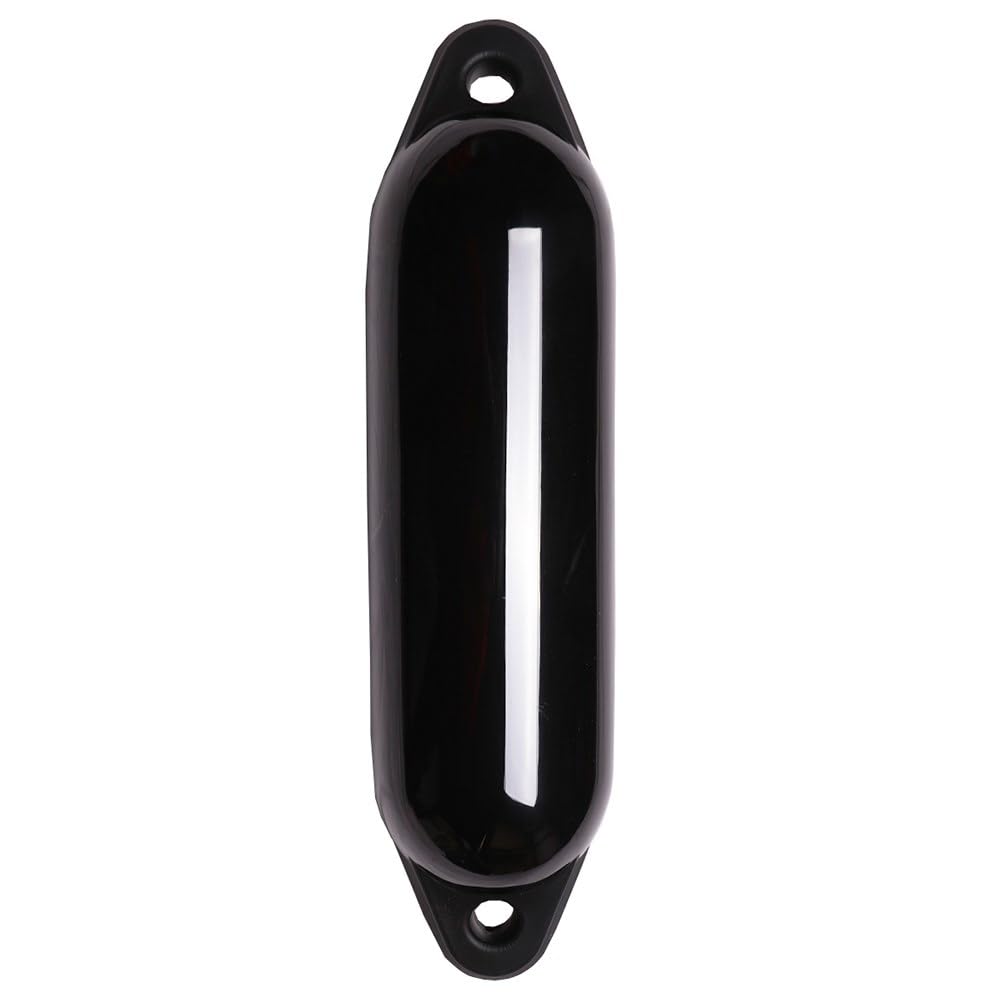 Majoni Star Standard Size 1 Black Boat Fender 12cm x 45cm Dock Mooring Protection