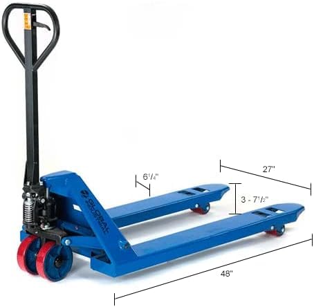 Global Industrial ML30L Pallet Jack Truck, 6600 Lb. Capacity thumb #5