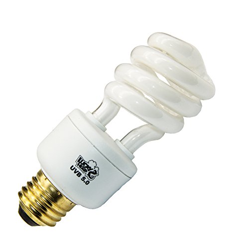 LUCKY HERP Reptile UVA UVB Light 5.0 13W Compact Fluorescent Tropical Terrarium Lamp - Image 3
