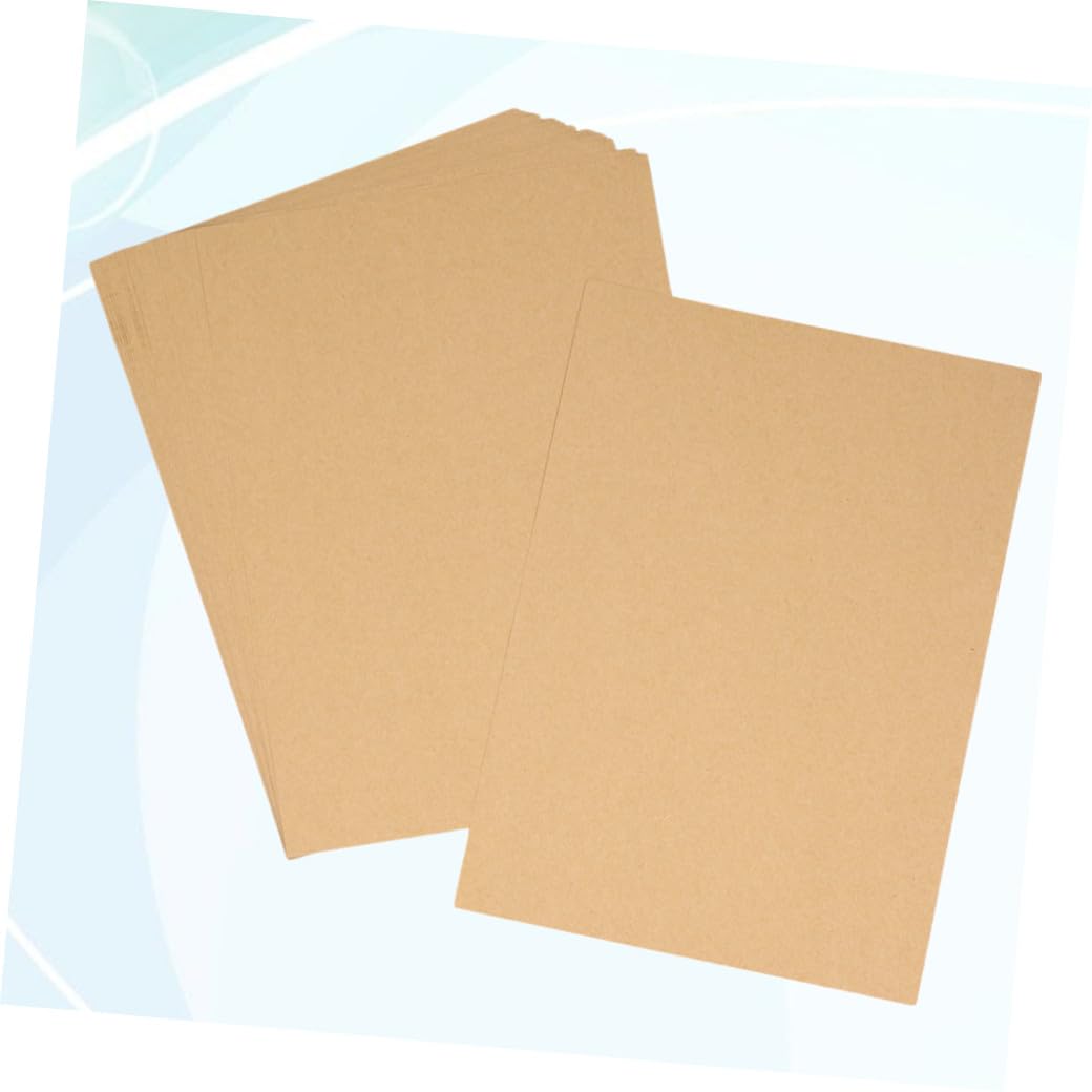 LRXIYODE 100blätter Bastelpapier Vintage Format Kraftdruckpapier für Geschenkpapier und Diy-projekte Packpapier zum Bedrucken und Verpacken
