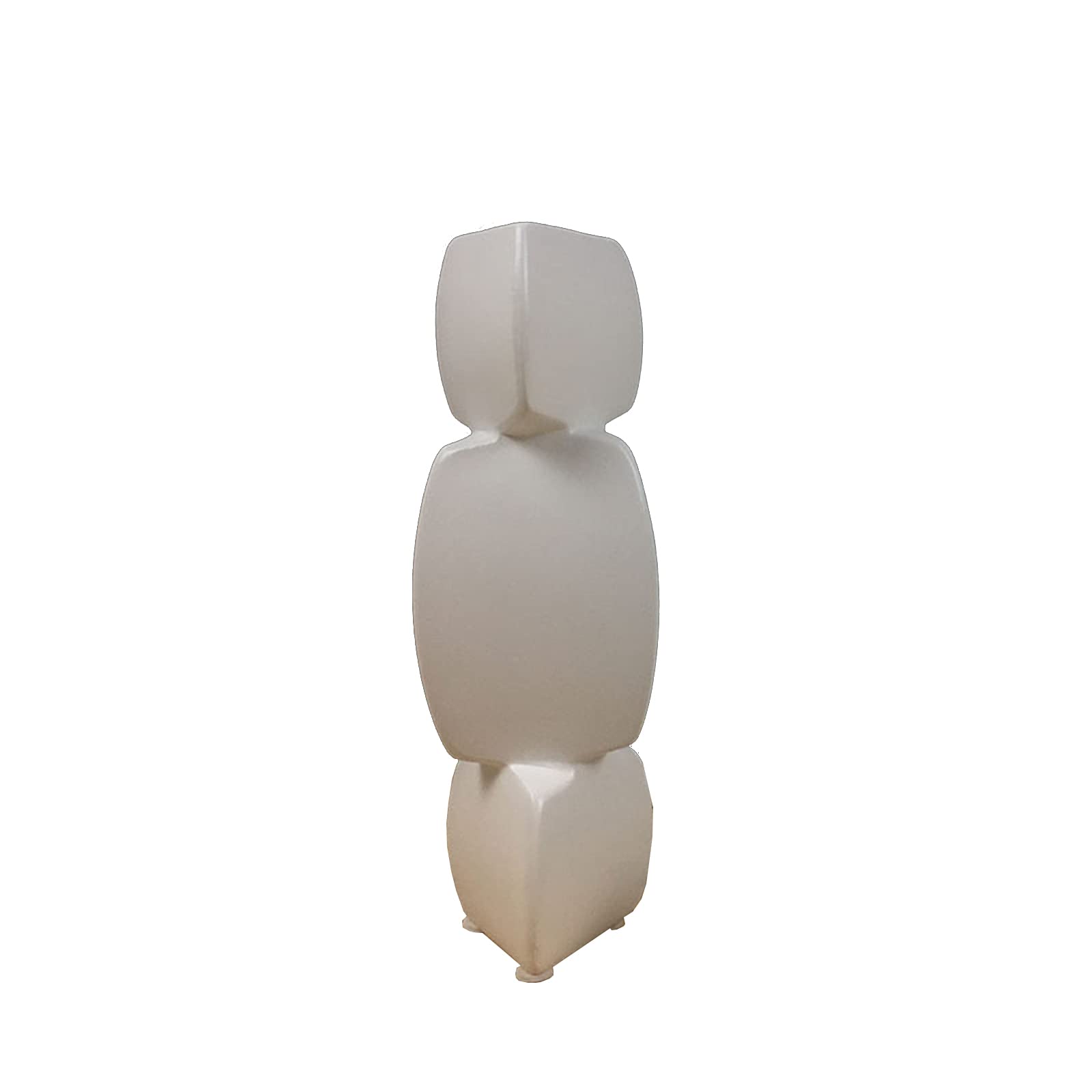 Vase céramique abstrait blanc noir moderne fleur plante décoration maison - 7