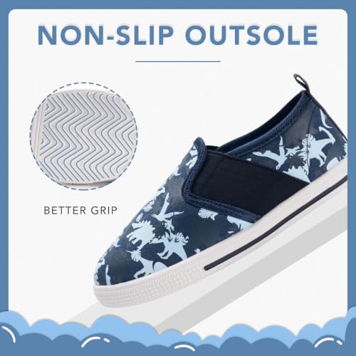 Unisex Slip-On Sneakers Kids Sports Shoes Toddler Casual Lightweight Tennis Shoes for Girls Boys4