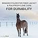 ElectroBraid PBRC1000C2-EB 1000 ft. Reel - Electric Fencing Designed for Horses