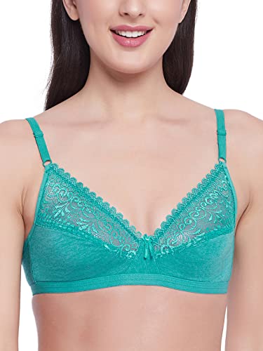 Image of Clovia Women's Cotton Non-Padded Wire Free Full-Coverage Bra