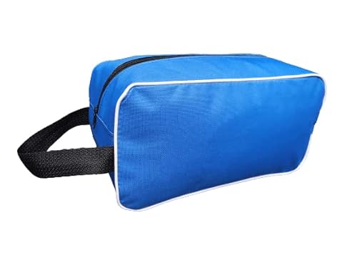 Porta Chuteira Bolsa Esportiva para Tênis Futebol Academia Grande Resistente (Preto/Branco)