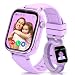 4G Reloj Inteligente Niños con GPS y Videollamada, Smartwatch Niños con Llamadas, Chat de Voz, SOS, Modo Escuela, IP68 Impermeable, Podómetro, Despertador, Cámara, Regalo Niñas y Niños de...