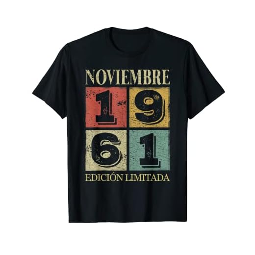 Noviembre 1961 Cumpleaños nacen Noviembre De 1961 Regalo Camiseta