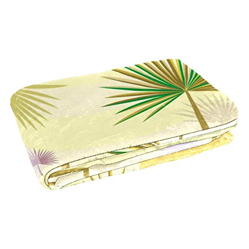 Couverture douce palmetto contre les soirées fraîches sur le canapé - 3