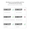 RUIZHI USB C to Micro HDMI Cable 10FT Nylon Braided, 4K@60Hz / 2K@120Hz USB-C to Micro HDMI for Portable displays, Tablets, Graphics Cards, mini projectors, NOT Bi-Directional