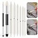 8 Stück Zeichnen Bleistift Papierwischer Blender Stifte Künstler Mischschwamm Stift Dual-Tip Künstler Professionelle Mischstümpfe Und Tortillions Wiederverwendbare Zeichenkunst Mischwerkzeuge Skizzen