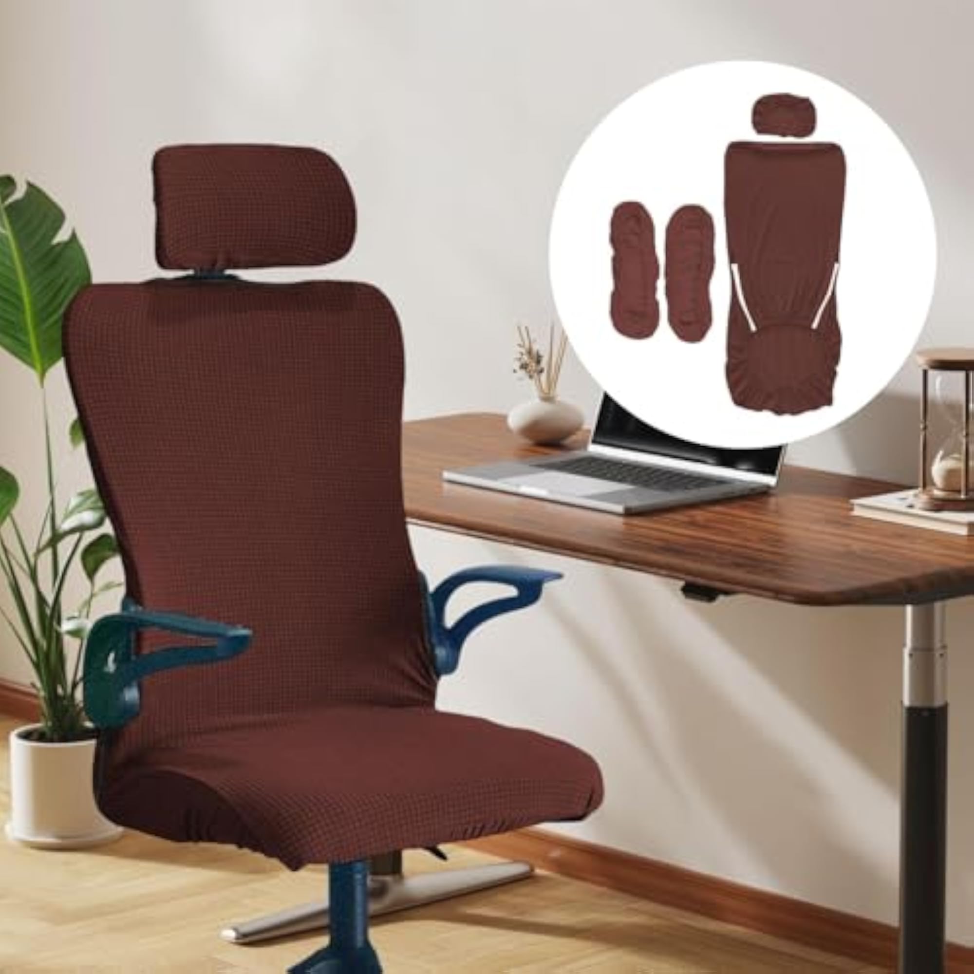 Comfortable Office Chair Cover Set for Desk Chairs