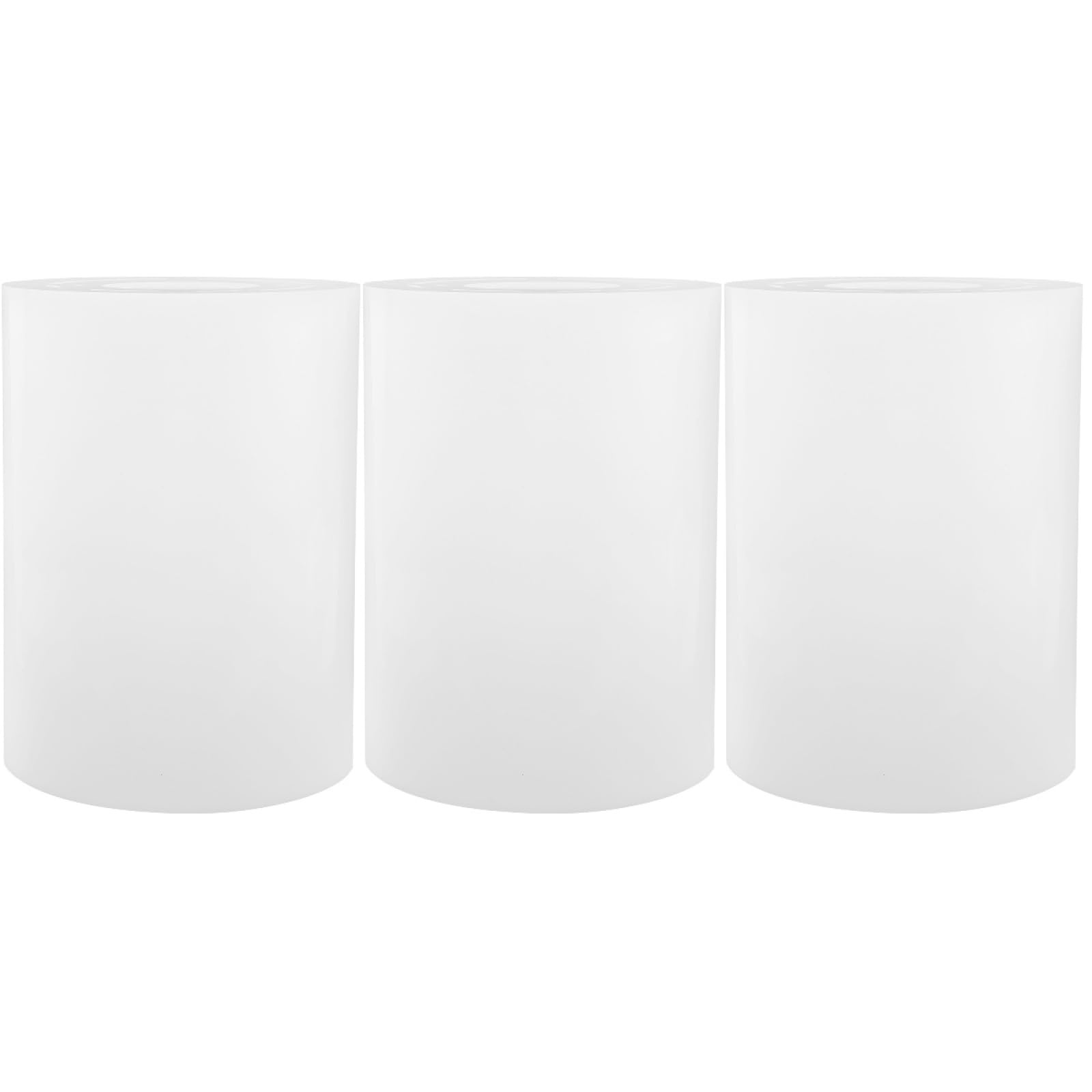Amosfun Acryl Lampenschirm Für Tischlampe 13X29.1X9.7 Cm Wei
