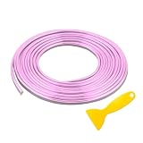 winterrock Car Interior Moulding Trim Strip, 33Ft/10M Auto Electroplating Decoration...