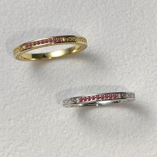 Image of Vintage Celtic Knot Women's Engagement Ring Sets 925 Sterling Silver /14K Gold Plated Stackable Wedding Bands Rings AAAAA Cubic Zirconia Women Bridal Sets Wedding Ring Band Width 1.8mm Size 5-9