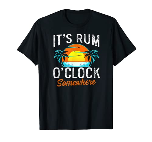 Funny Beach Rum Drinking T-Shirt