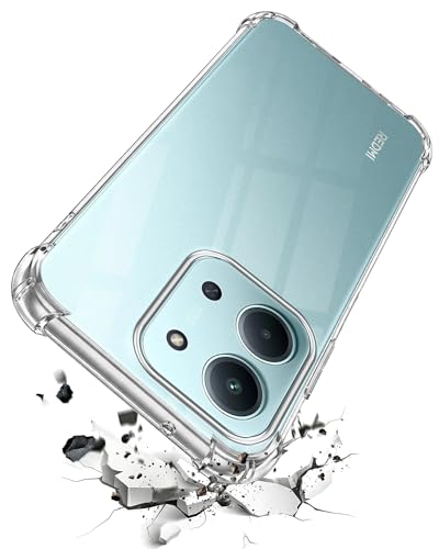Image of Jkobi Shockproof Crystal-Clear Back Cover for Redmi 15C (Anti Yellow Case | Drop & Camera Protection | Hard Polycarbonate)