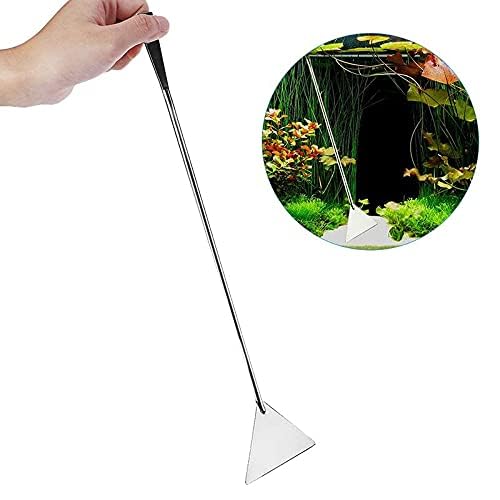 PetzLifeworld Planted Aquarium Aquascaping Stainless Steel Tools 27CM (Sand Flatners Scaptula) 2