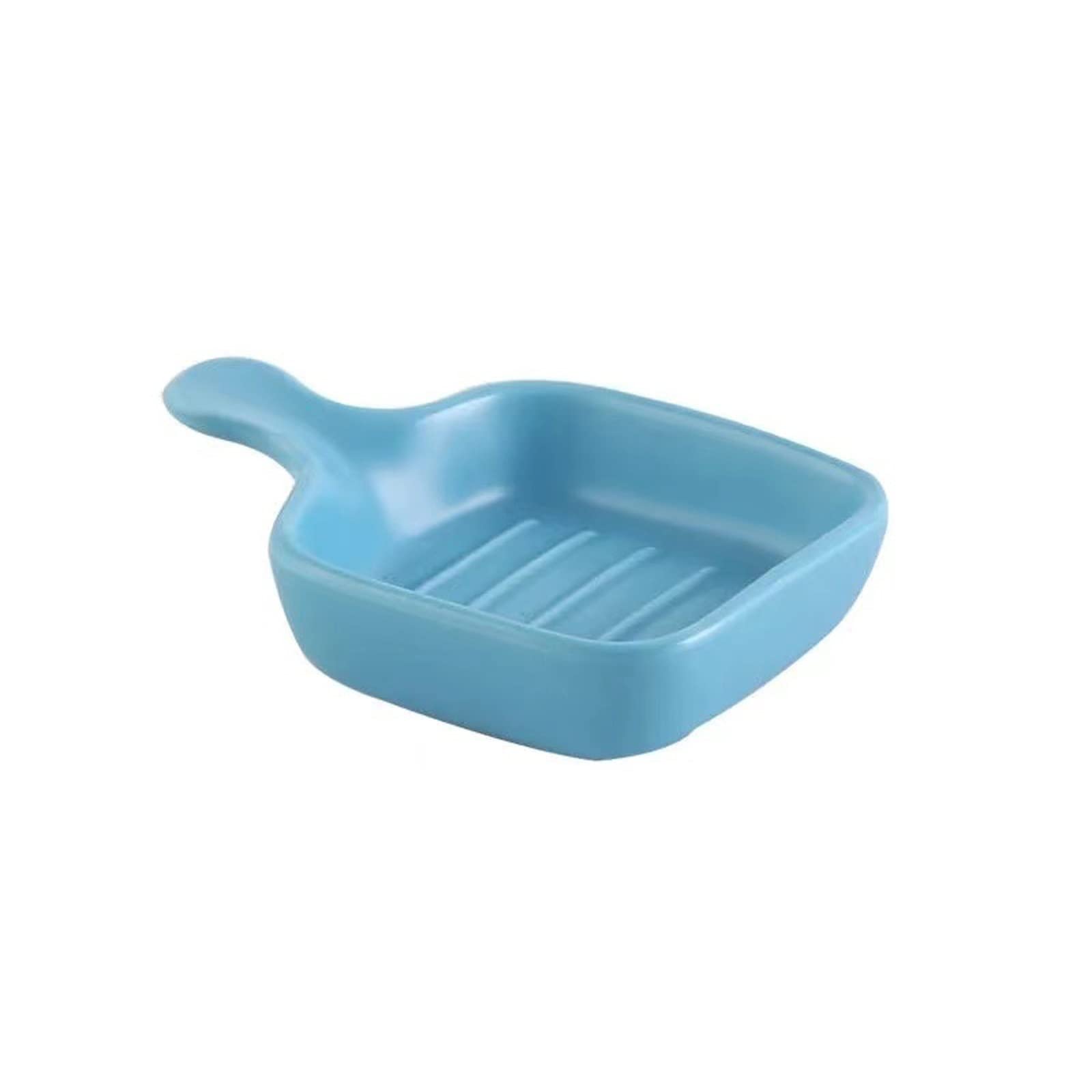 Zestaw ceramicznych miseczek do dipów i przypraw z uchwytem, ​​wielokolorowy(C)