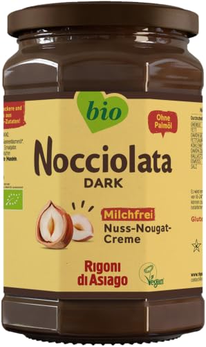 Rigoni di Asiago Nocciolata - Milchfrei, 1x 650g, Haselnusscreme...