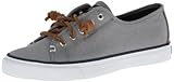 Sperry Top-Sider Women's Seacoast Fashion Sneaker, Grey, 9 M US