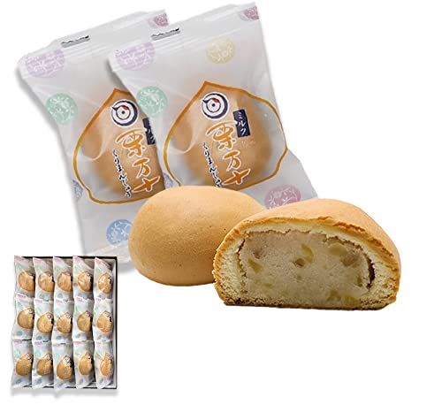 ミルク栗まんじゅう 15個入 栗饅頭 栗万十 和菓子