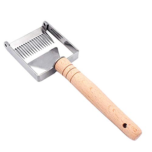 Metyere Stainless Steel Bee Hive Uncapping Honey Fork Scraper Shovel Beekeeping Tool