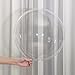 HKYOOD 24 Inch Bobo Balloons, 10PCS Bubble Clear Balloons Helium Style Large Transparent Balloon for LED Light Up Balloon Birthdays Anniversary Weddings Baby Showers Prom New Years Party Decorations