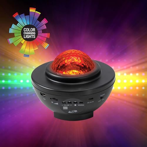 iLive Galaxy Star Projector with Bluetooth Speaker, Remote & Sleep Timer by iLive Electronics - Used condition - Image 6