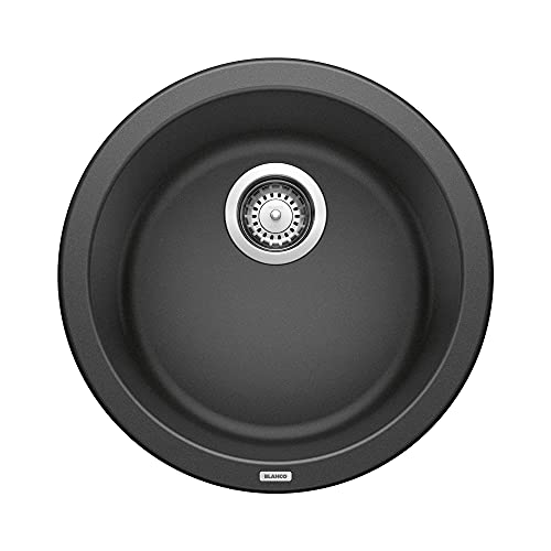 Blanco, Anthracite 511632 Rondo Silgranit Drop-In Or Undermount Round Bar Sink #TOP12