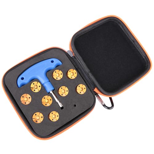 DREE 9pc Golf Weight Screw Fit for 2023 Callaway Paradym Tripe Diamond, Paradym x, Mavrik, Mavrik Max, Epic Flash, Epic Flash Star Driver Wood, Gold