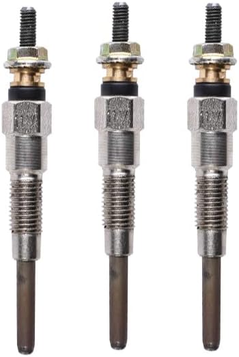3X Glow Plugs 16281-65510 for Kubota D1005 D1105 D1305 Engine ZD28 ZD25F B2320DT