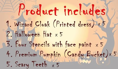 Image of Sarvda Halloween costumes for girls & boys | With Accessories | Mythological & Theme Fancy Dress Age 2 3 4 5 6 7 8 9 10 kids men women