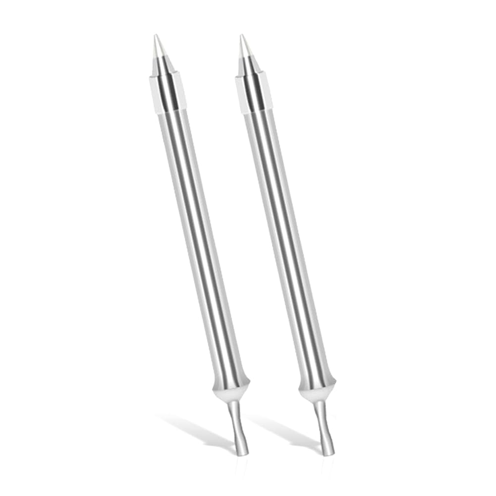 Teuypty Usb Soldering Iron Tips Replacement Heads 2Pcs 5V 8W Soldering Station Kit Heads